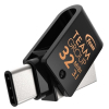USB флеш накопитель Team 32GB M181 Black USB 3.1/Type-C (TM181332GB01) изображение 4