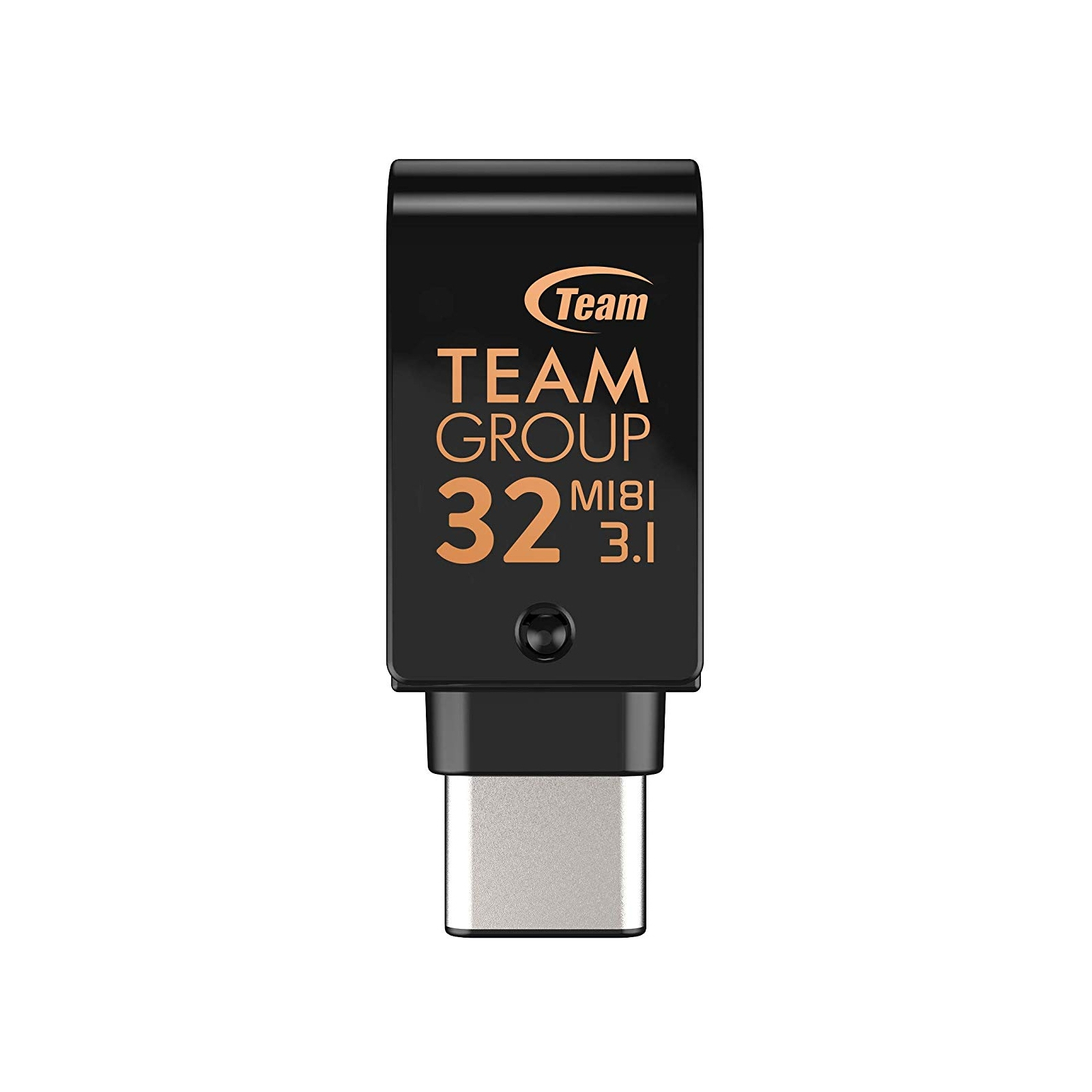 USB флеш накопитель Team 32GB M181 Black USB 3.1/Type-C (TM181332GB01) изображение 5