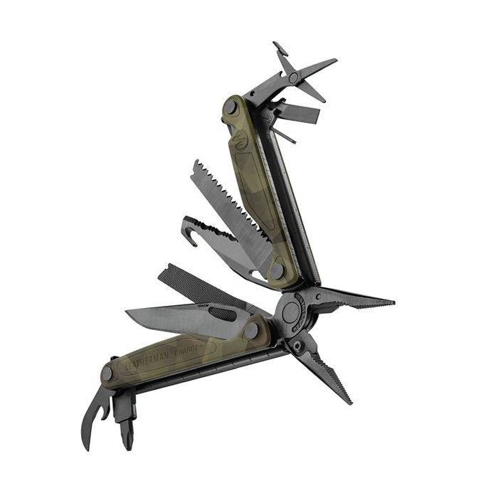 Мультитул Leatherman Charge Plus Camo Forest, синтетичний чохол, карт. коробка (832710) зображення 2