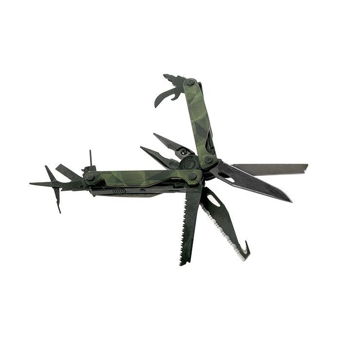 Мультитул Leatherman Charge Plus Camo Forest, синтетичний чохол, карт. коробка (832710) зображення 3