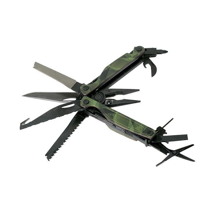 Мультитул Leatherman Charge Plus Camo Forest, синтетичний чохол, карт. коробка (832710) зображення 4