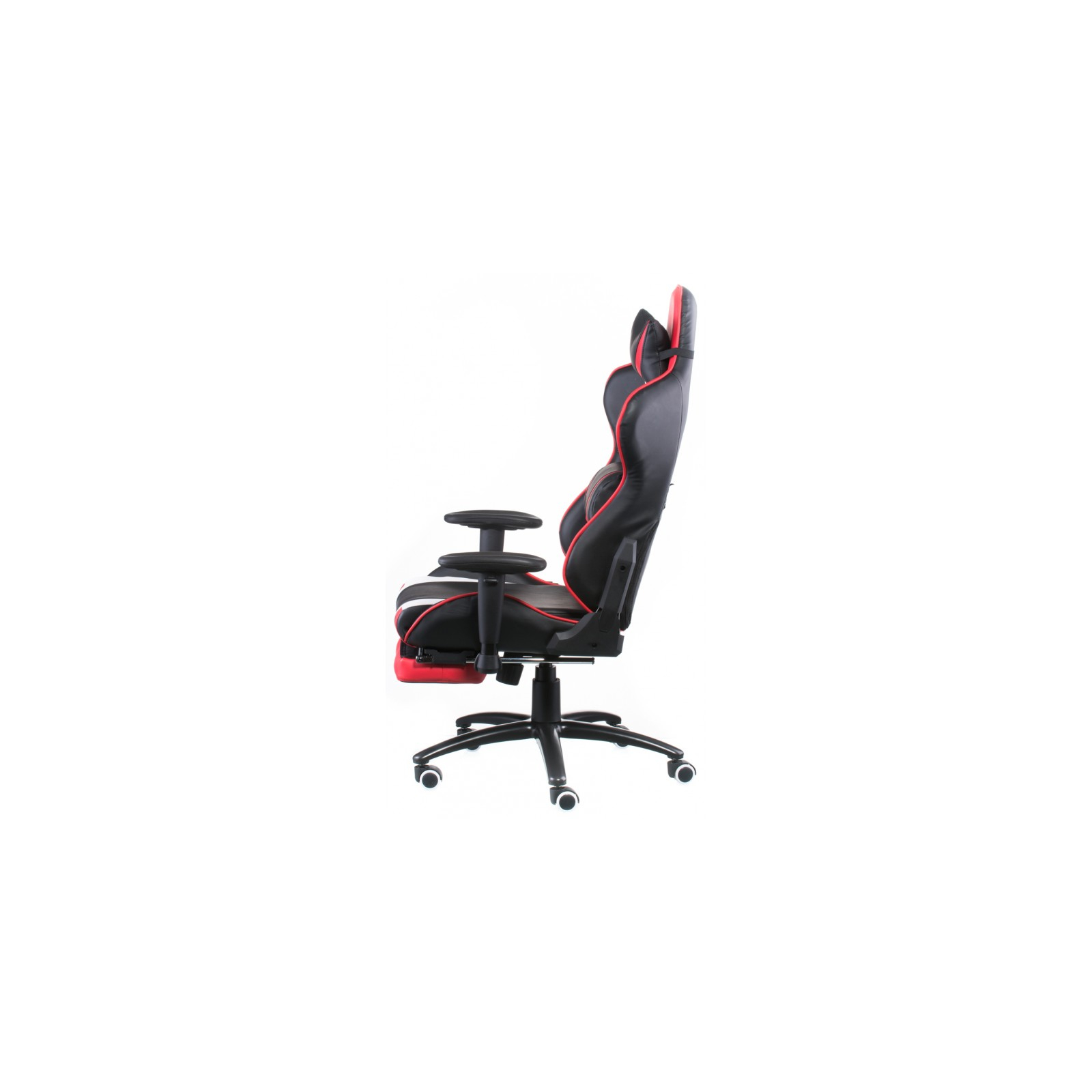 Кресло игровое Special4You ExtremeRace black/red with footrest (000003034) изображение 2