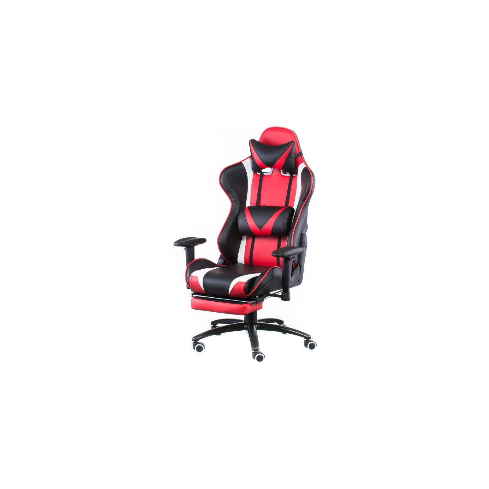Кресло игровое Special4You ExtremeRace black/red with footrest (000003034)