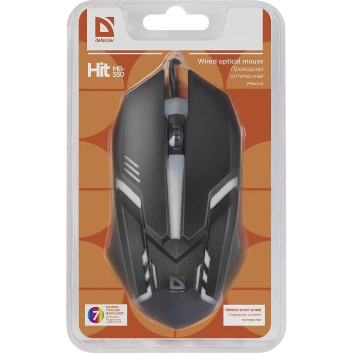 Мышка Defender Hit MB-550 Black (52550) изображение 6