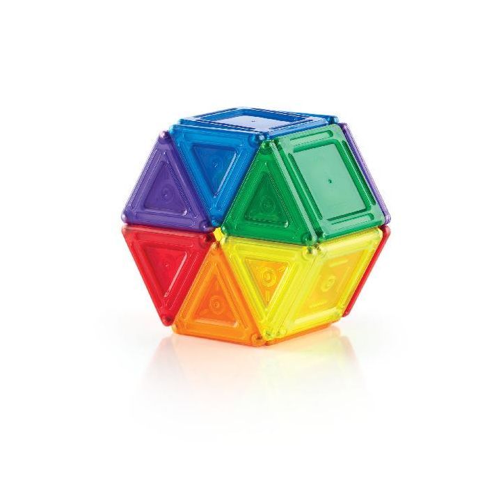 Конструктор Guidecraft PowerClix Solids 44 детали (G9421) изображение 7