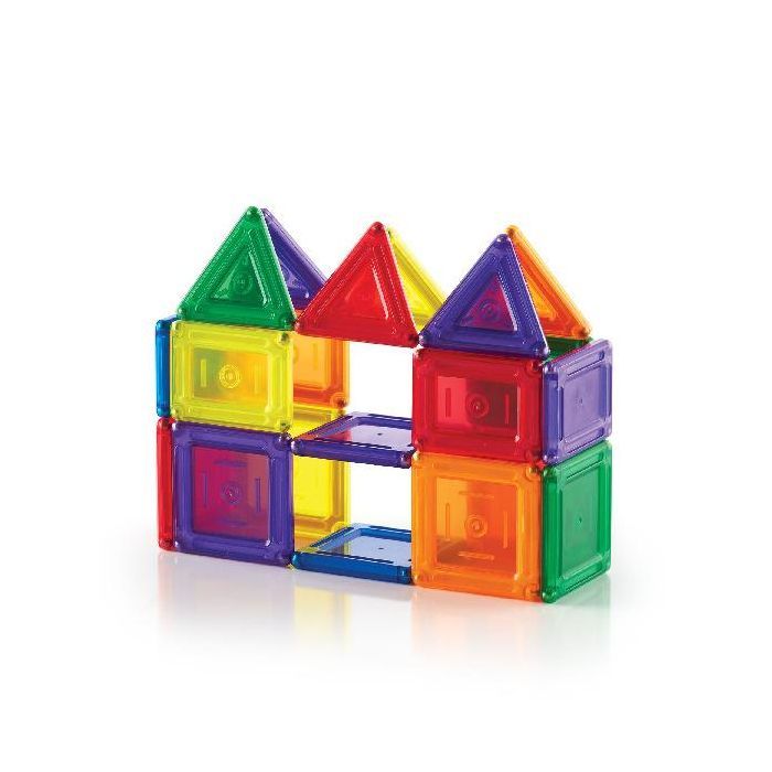 Конструктор Guidecraft PowerClix Solids 44 детали (G9421) изображение 9