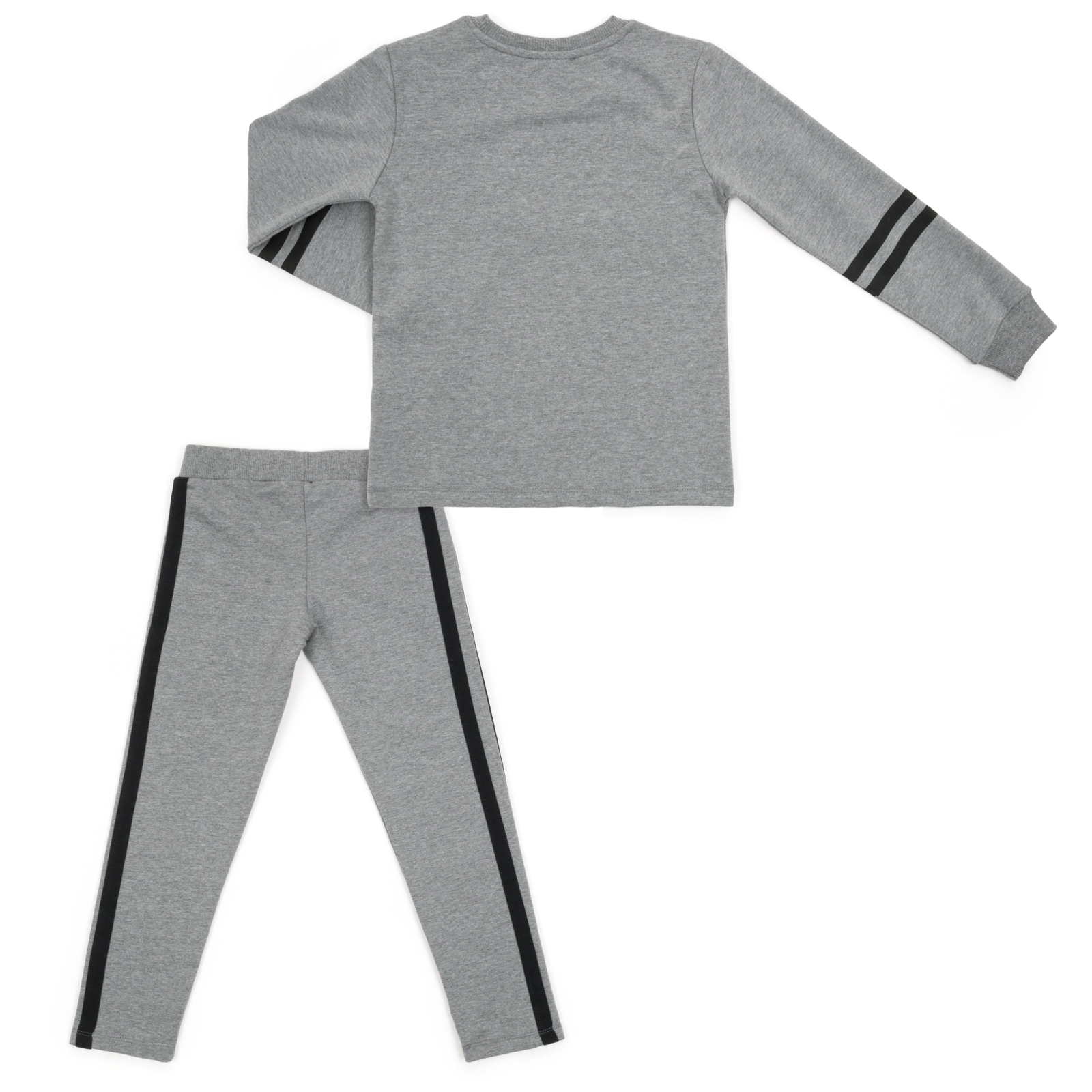 Набір дитячого одягу Breeze "NO PROBLEMS!" (13229-128G-gray) зображення 4