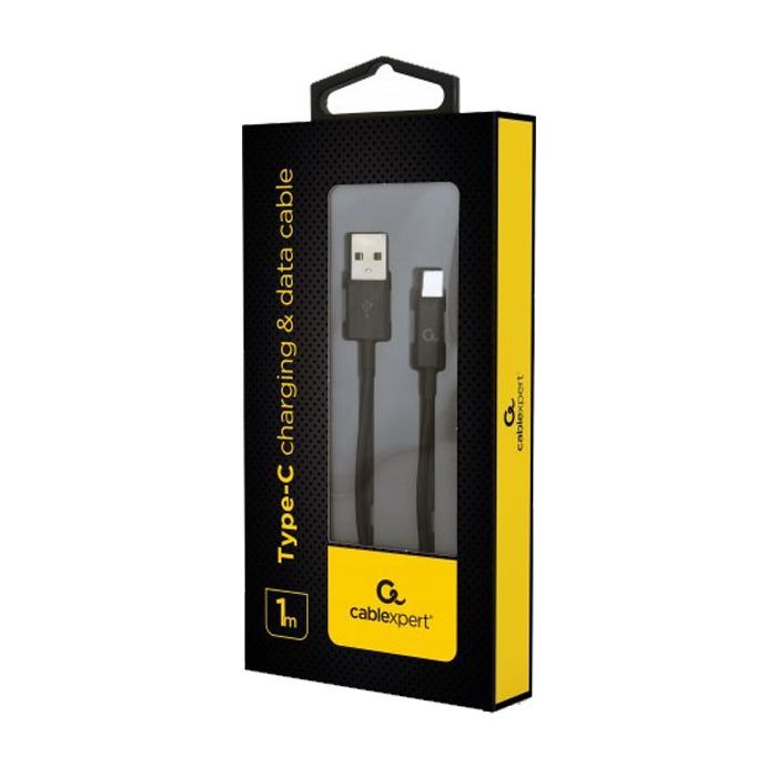 Дата кабель USB 2.0 AM to Type-C 1.0m Cablexpert (CC-USB2P-AMCM-1M-W) изображение 2