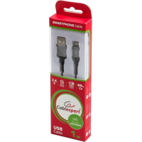 Дата кабель USB 2.0 AM to Lightning 1.0m Cablexpert (CCPB-L-USB-09BK) изображение 3