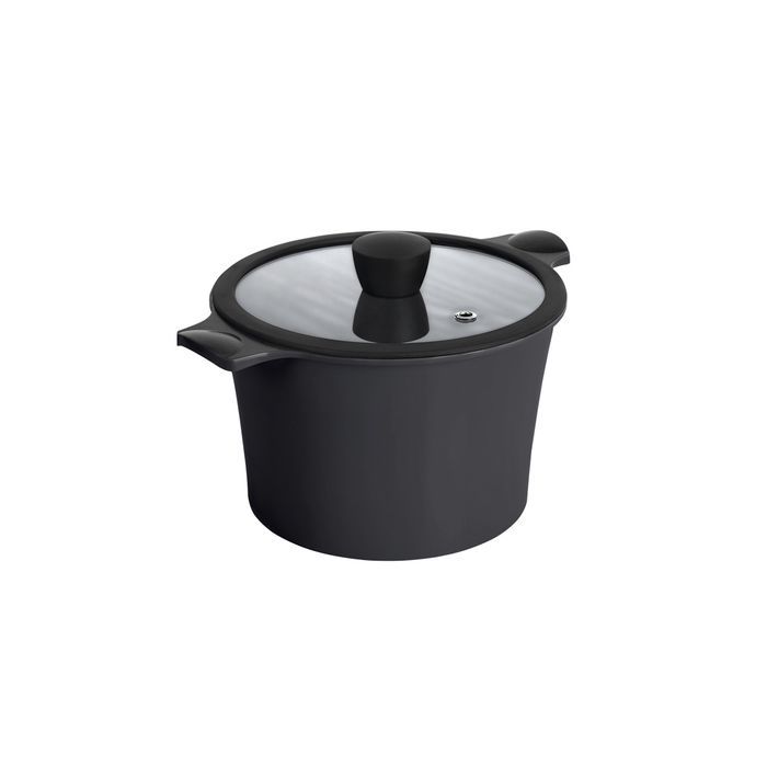 Кастрюля Ringel Zitrone black с крышкой 4,2 л (RG-2108-24/1 BL)