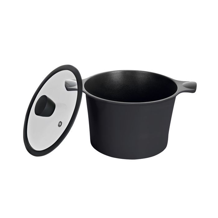 Кастрюля Ringel Zitrone black с крышкой 4,2 л (RG-2108-24/1 BL) изображение 2