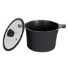 Кастрюля Ringel Zitrone black с крышкой 5,8 л (RG-2108-24/2 BL) изображение 2