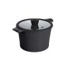 Кастрюля Ringel Zitrone black с крышкой 5,8 л (RG-2108-24/2 BL)