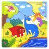 Развивающая игрушка Quokka Пазл-мозаика Динозаврики (QUOKA015PM) изображение 2