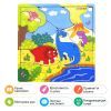 Развивающая игрушка Quokka Пазл-мозаика Динозаврики (QUOKA015PM) изображение 6
