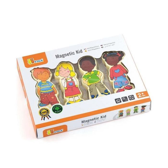 Развивающая игрушка Viga Toys Набор магнитов Дети (59699VG)