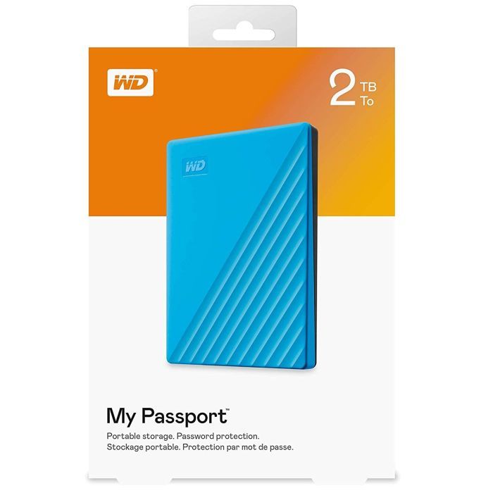 Зовнішній жорсткий диск 2.5" 2TB WD (WDBYVG0020BBL-WESN) зображення 6