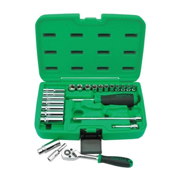 Набор инструментов Toptul в кейсі 1/4" 24од. (GCAI2403) изображение 2