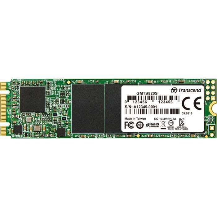 Накопитель SSD M.2 2280 480GB Transcend (TS480GMTS820S) изображение 2