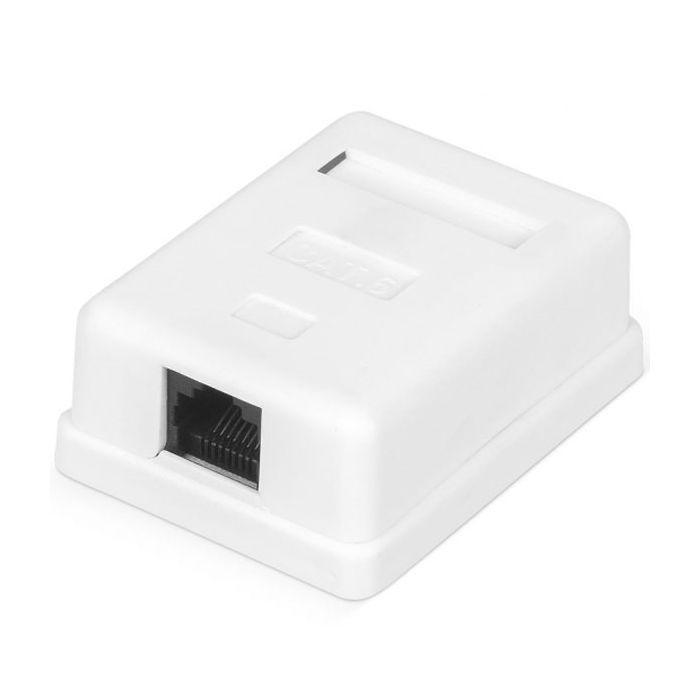 Компьютерная розетка RJ45x1 UTP, 8P8C, cat.6 Ritar (01305)
