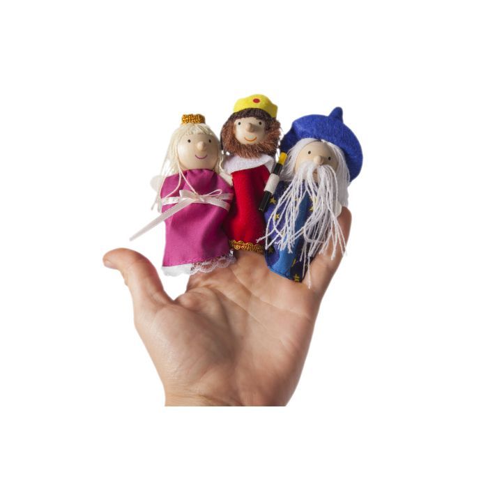 Игровой набор Goki Набор кукол для пальчикового театра (51592G) изображение 2
