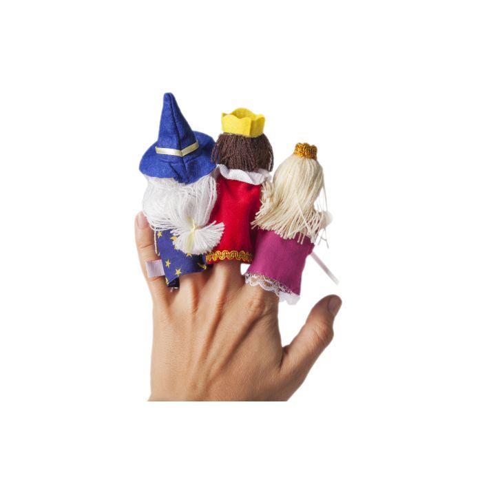 Игровой набор Goki Набор кукол для пальчикового театра (51592G) изображение 3