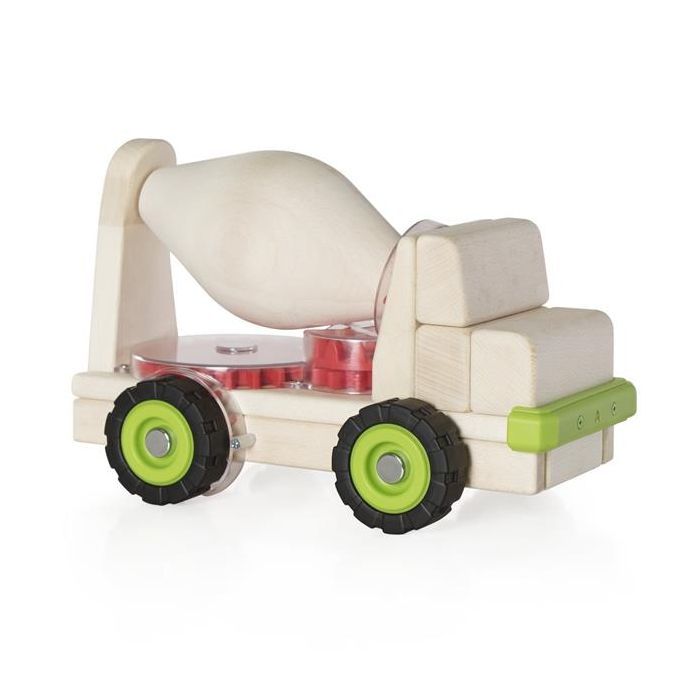 Спецтехніка Guidecraft Block Science Trucks Велика бетономішалка (G7530)