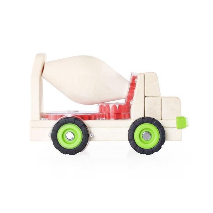 Спецтехніка Guidecraft Block Science Trucks Велика бетономішалка (G7530) зображення 3