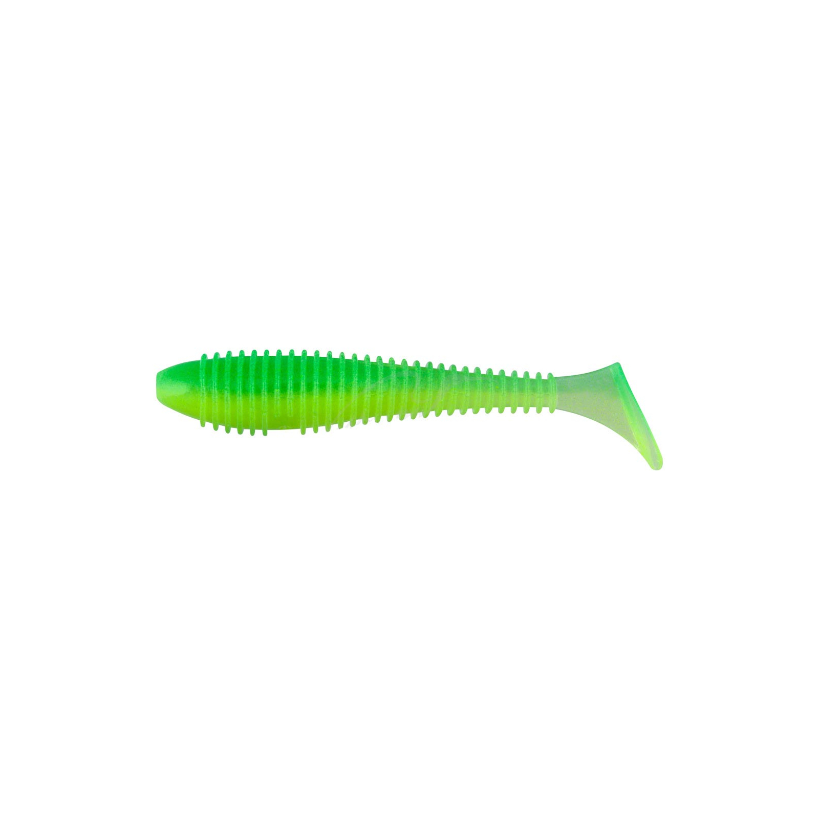 Силікон рибальський Keitech Swing Impact FAT 4.3" (6 шт/упак) ц:ea#11 lime chartreuseglo (1551.08.89)