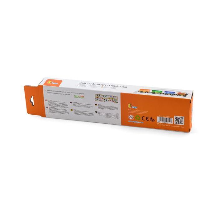 Залізниця Viga Toys Поїзд (50819) зображення 3