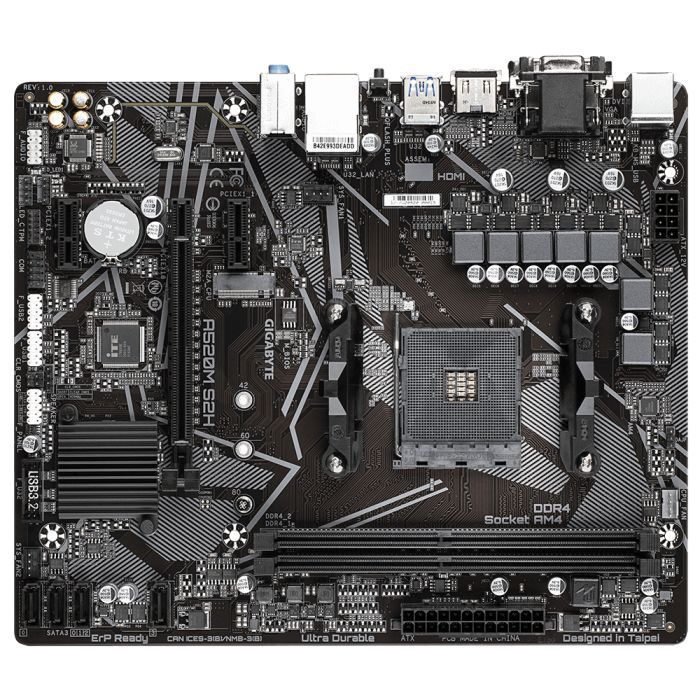 Материнская плата GIGABYTE A520M S2H