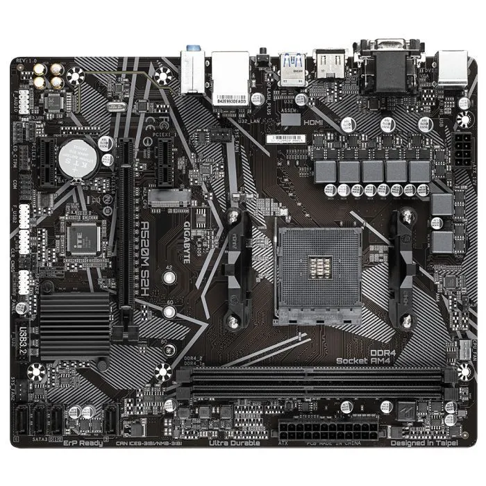 Материнская плата GIGABYTE A520M S2H