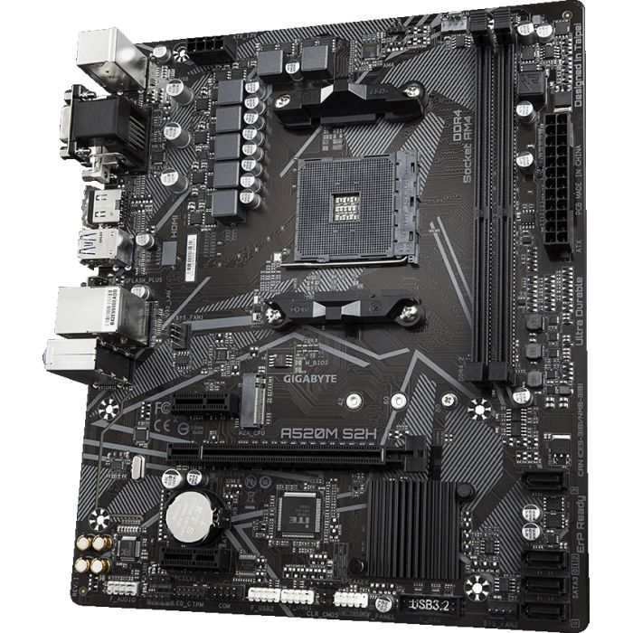 Материнская плата GIGABYTE A520M S2H изображение 4