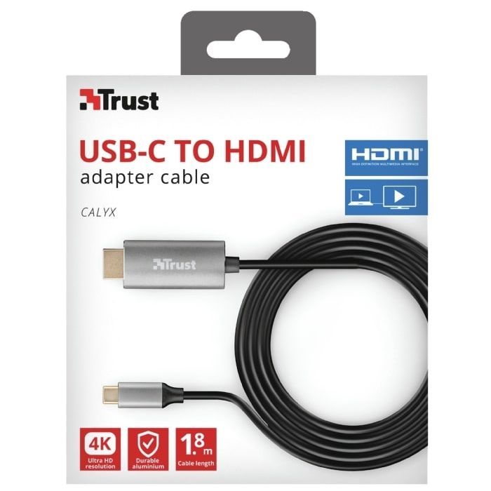 Переходник Trust Calyx USB-C to HDMI Adapter Cable (23332_TRUST) изображение 10