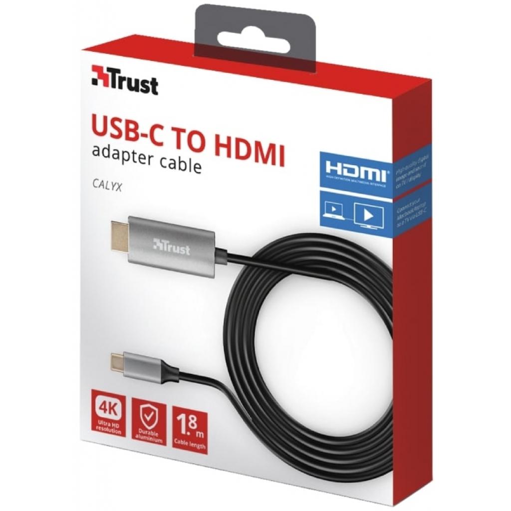 Переходник Trust Calyx USB-C to HDMI Adapter Cable (23332_TRUST) изображение 11
