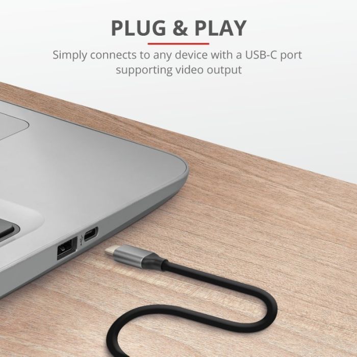 Переходник Trust Calyx USB-C to HDMI Adapter Cable (23332_TRUST) изображение 6