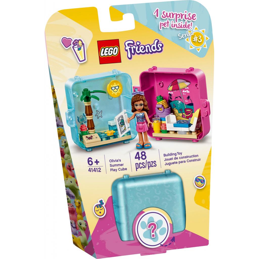 Конструктор LEGO Friends Летняя игровая шкатулка Оливии 48 деталей (41412)
