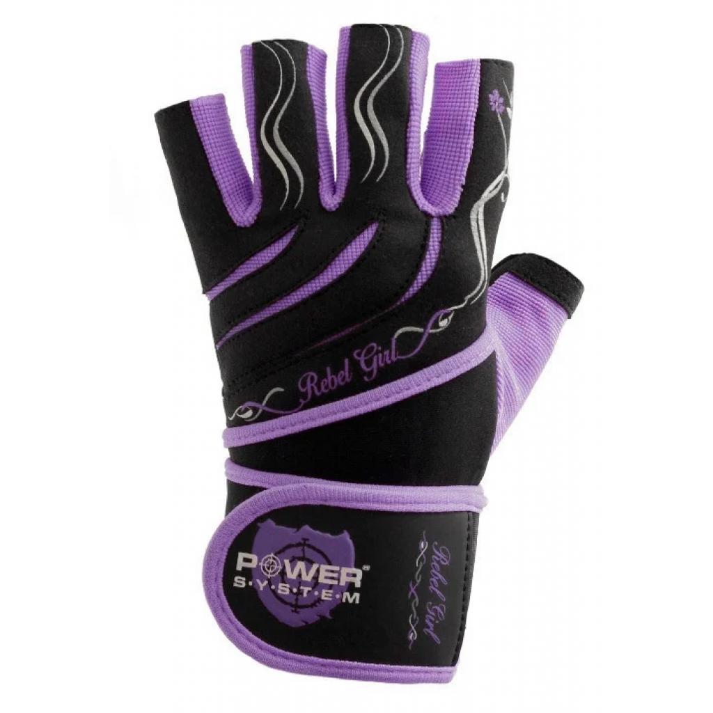 Перчатки для фитнеса Power System Rebel Girl PS-2720 L Purple (PS-2720_L_Purple)