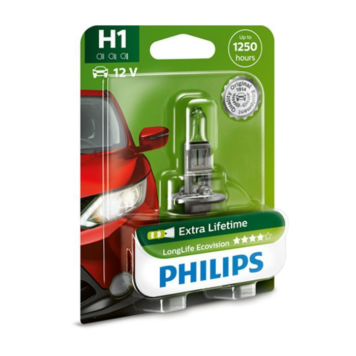 Автолампа Philips галогенова 55W (12258 LLECO B1)