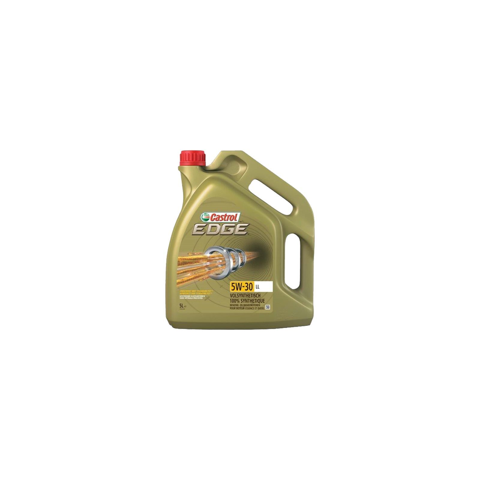 ᐈ Купить моторное масло Castrol EDGE 5W-30 LL 5л (CS 5W30 E 5L) в