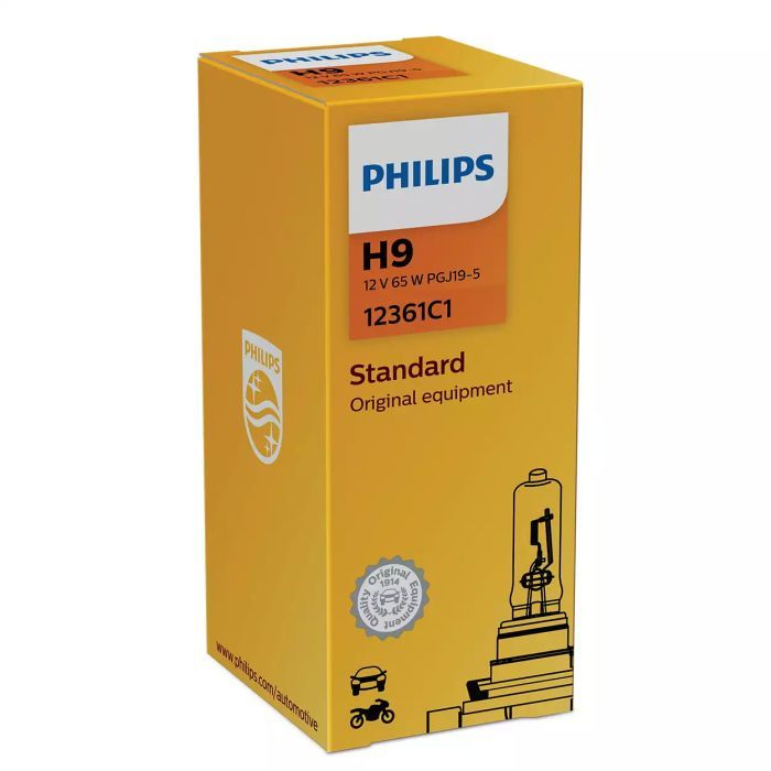 Автолампа Philips галогенова 65W (12361 C1) зображення 2