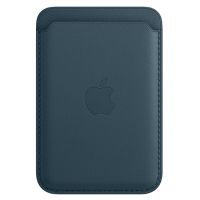 Чехол для мобильного телефона Apple iPhone Leather Wallet with MagSafe - Baltic Blue (MHLQ3ZE/A)