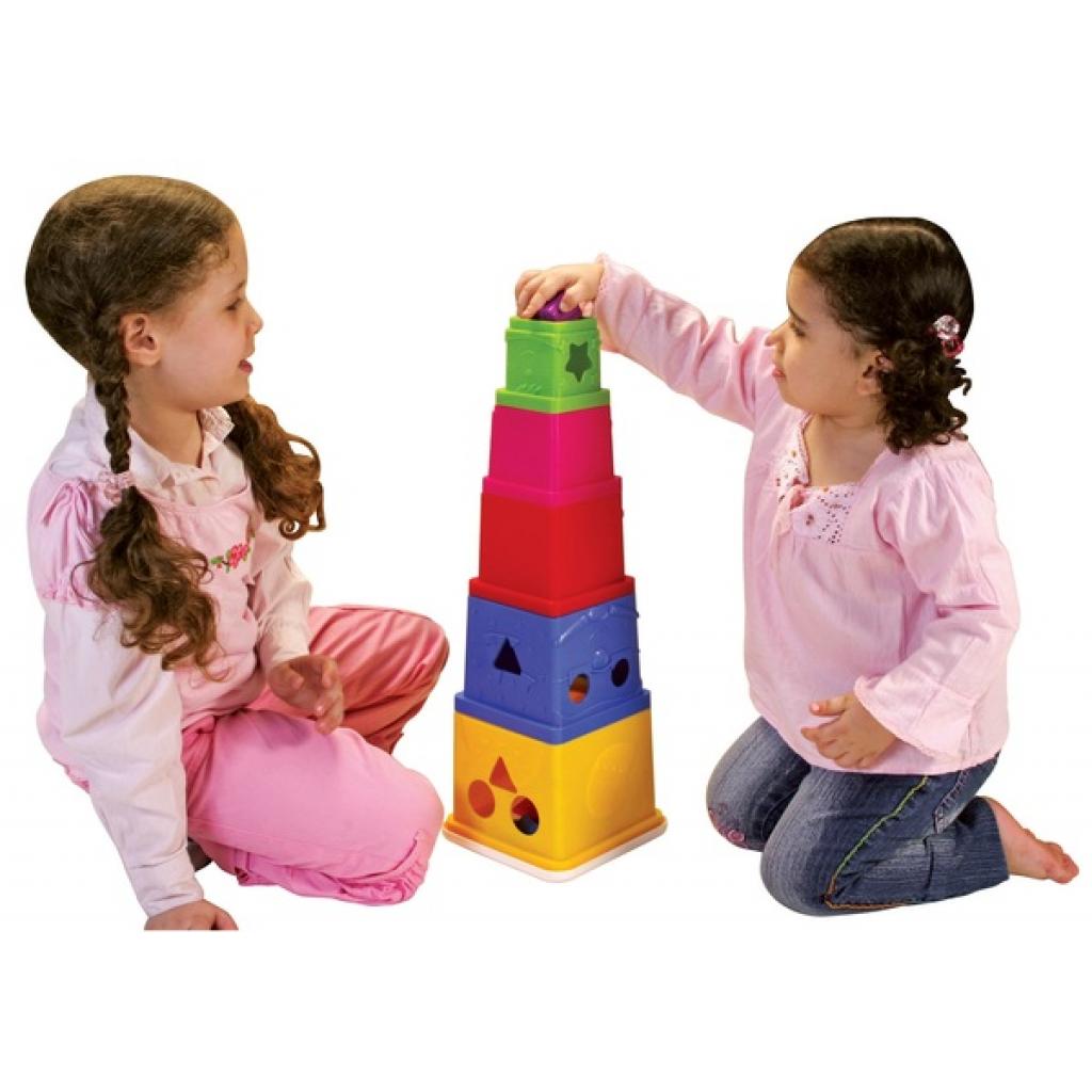 Развивающая игрушка K’S KIDS Сортер-пирамидка Сова (KA10498-GB) изображение 4