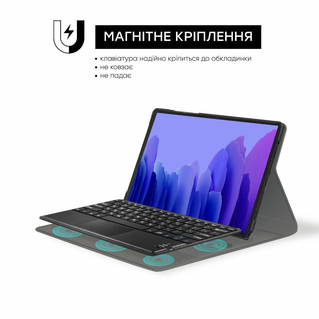 Чехол для планшета AirOn Premium Samsung Galaxy Tab A7 T500 Bluetooth keyboard touchp (4822352781055) изображение 8