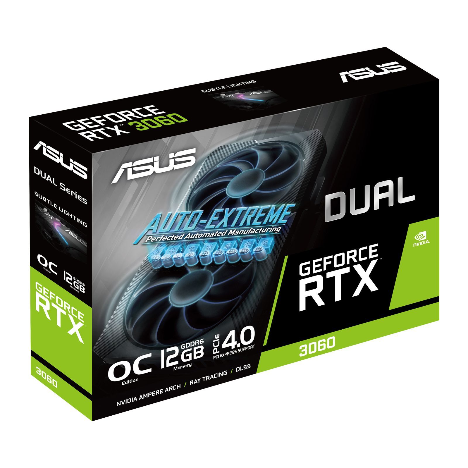 ぽ*か様 ASUS GeForce RTX 3060 12GB ID K614 Видеокарта ASUS GeForce RTX 3060 12GB GDDR6 DUAL OC