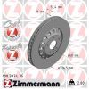 Тормозной диск ZIMMERMANN 100.3374.75