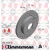 Тормозной диск ZIMMERMANN 370.3059.52