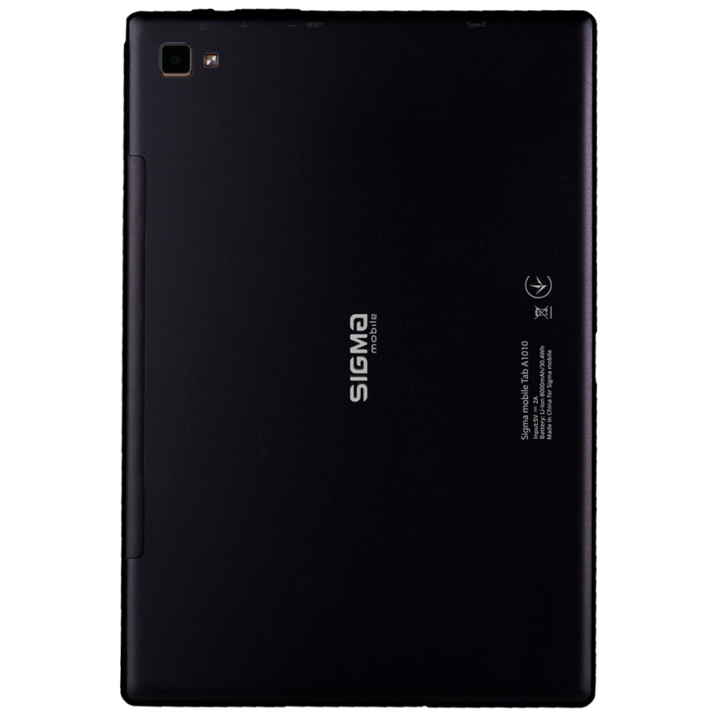 Планшет Sigma X-style Tab A1010 4G 64GB Black чохол-книжка (4827798766217) зображення 2