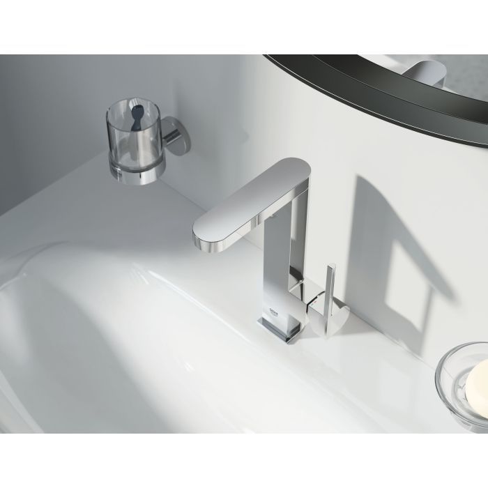 Смеситель Grohe PLUS д / раковины L, хром, с донным клапаном (23844003) изображение 6