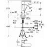 Смеситель Grohe PLUS д / раковины L, хром, с донным клапаном (23844003) изображение 7
